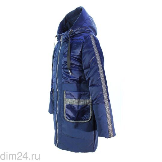 Пальто для девочки осень  рост с 128 по 152 (5шт.), 1040-1#, [Синий]