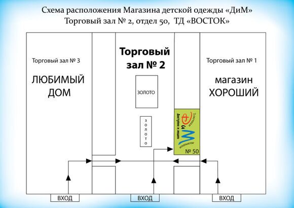 Тандем схема магазинов владимир