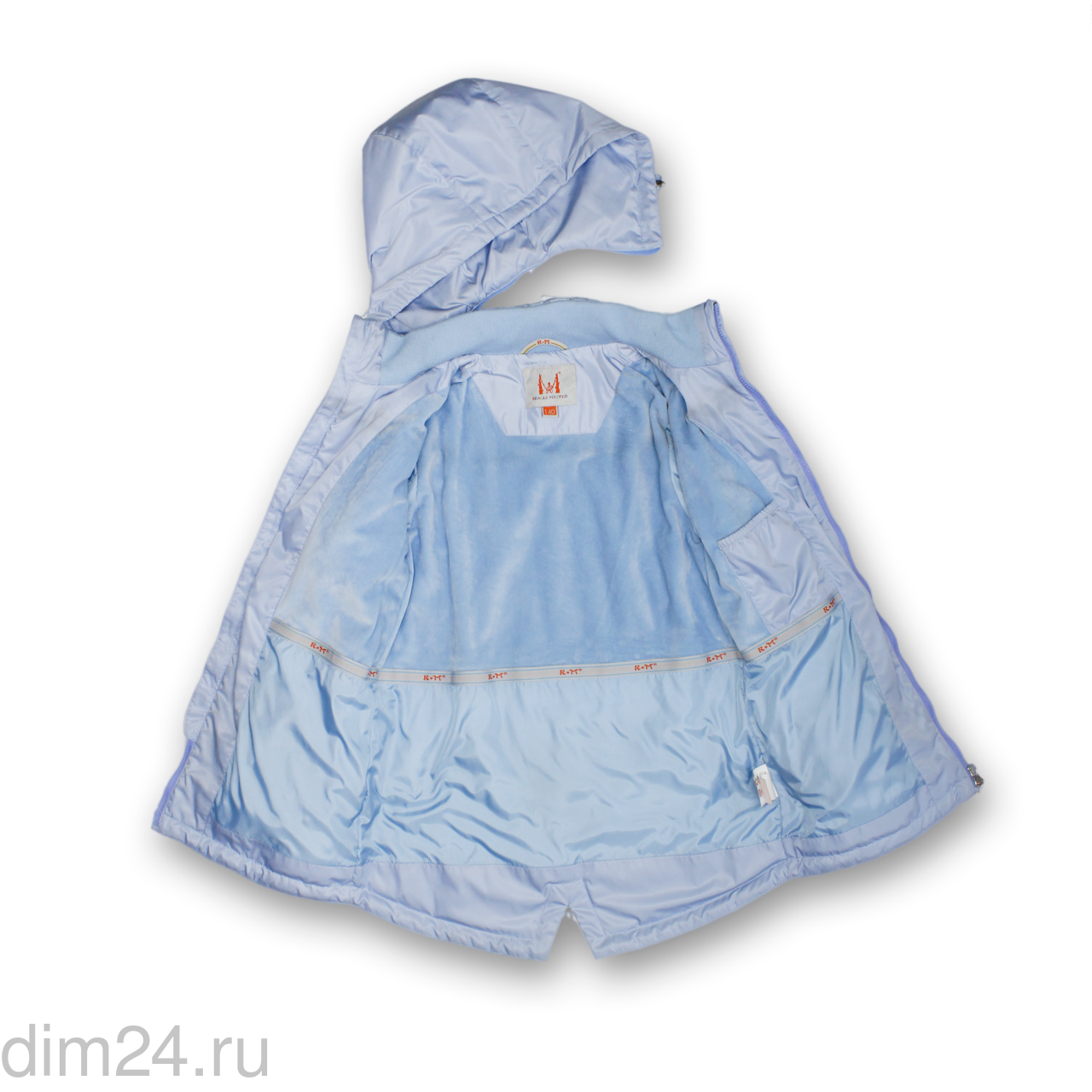 Парка д/дев. весна "RM" , В-0091-1 [Голубой]
