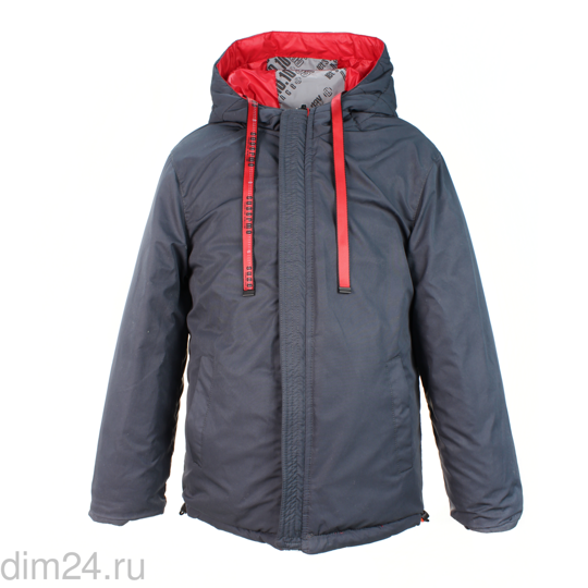 Куртка для мальчика двухсторонняя рост с 110 по 134 (5шт), М-21# [Красный]